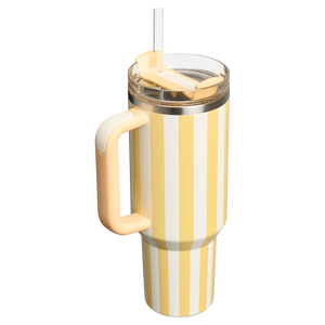 The Quencher H2.0 FlowState™ Tumbler | 40 OZ – Butter Cabana Gloss
