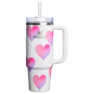 The Quencher H2.0 FlowState™ Tumbler | 40 OZ – Frost Heart Gradient