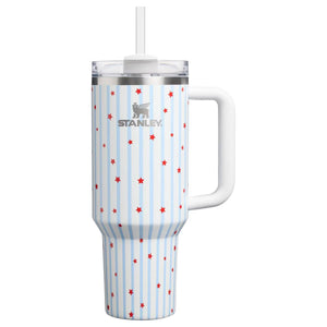 The Quencher® H2.0 FlowState™ Tumbler | 40 OZ – Blue Starry Stripes