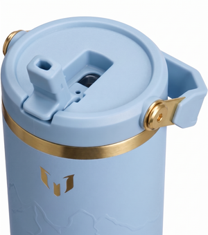 The Messi x Stanley IceFlow™ Flip Straw Tumbler | 30 OZ – Striker Blue
