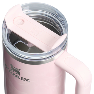 The Quencher® H2.0 FlowState™ Tumbler | 40 OZ | Marble Collection – Pink Amethyst Calacatta