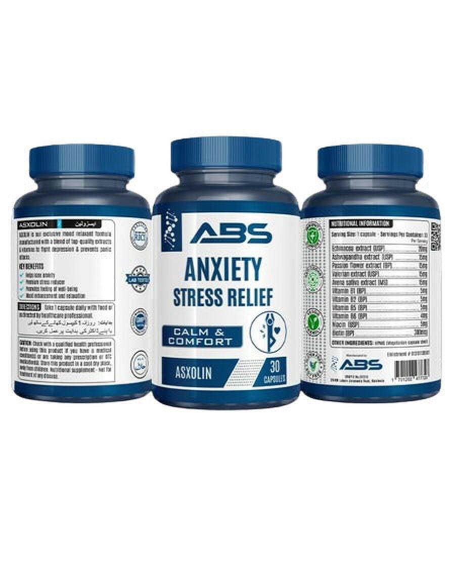 ABS Anxiocam Anxiety & Stress Relief, 30 Ct