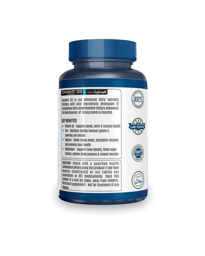 ABS Camavit (Calcium & Vitamin D3), 30 Ct