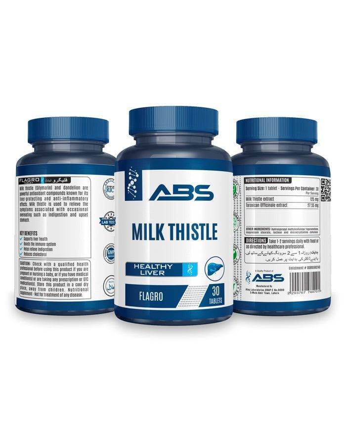 ABS Flagro Milk Thistle, 30 Ct