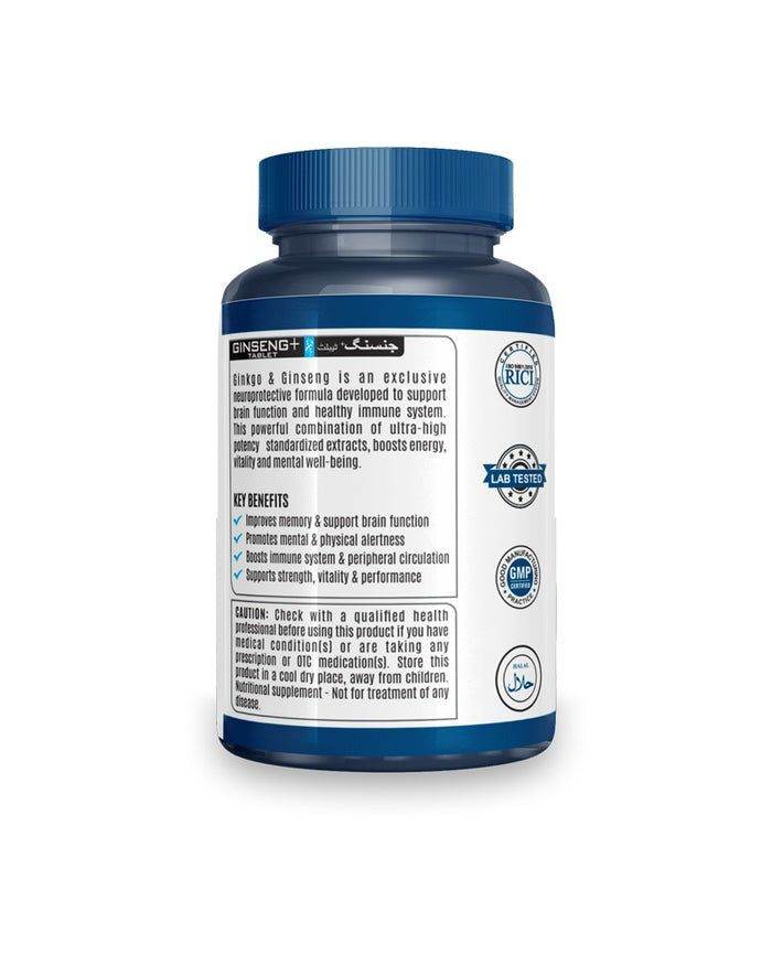 ABS Ginkgo Biloba Ginseng, 30 Ct
