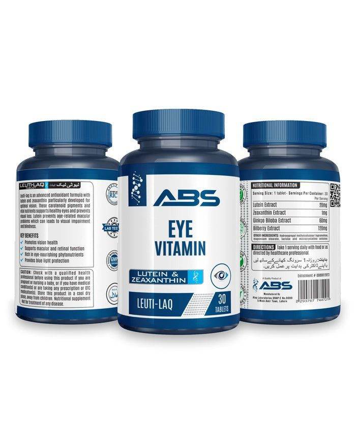 ABS Leuti-Laq Eye Vitamin, 30 Ct