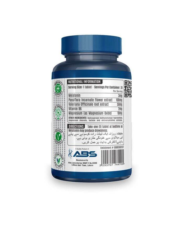 ABS Natural Sleep With Melatonin, 30 Ct