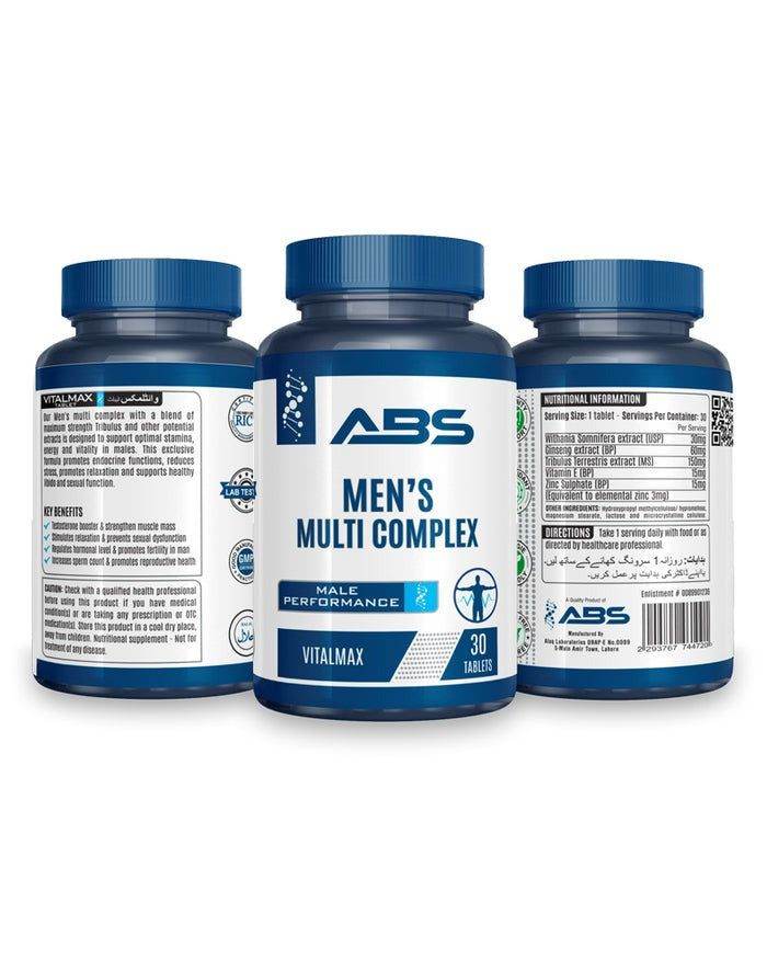 ABS Vitalmax Men's Multi Complex, 30 Ct