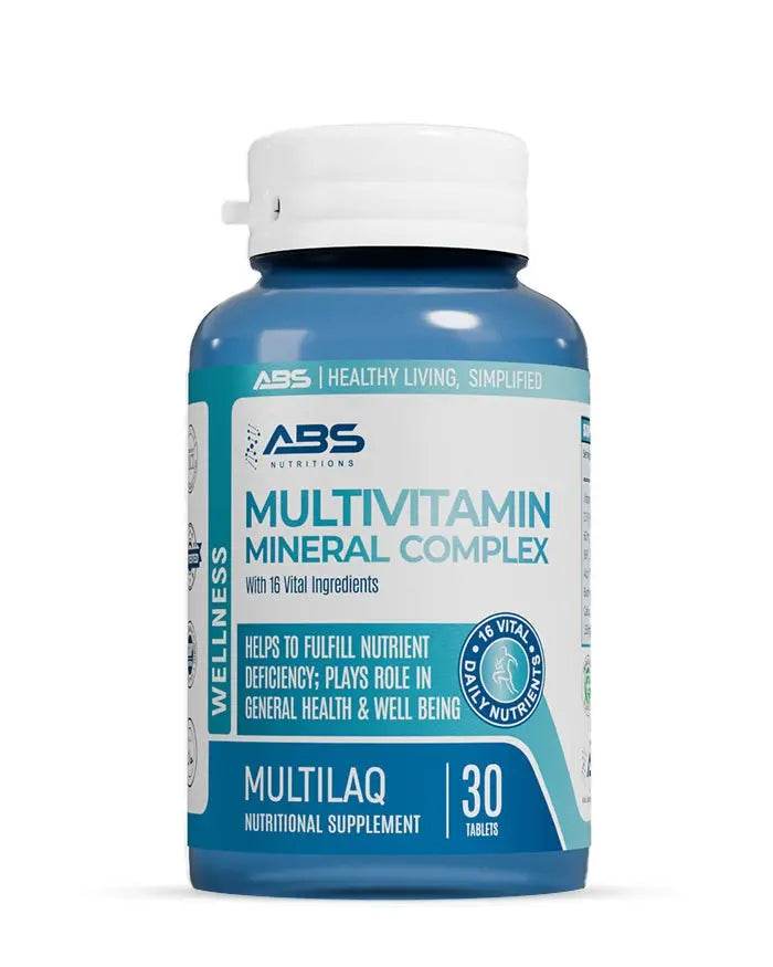 ABS Multi-Vitamin & Mineral Complex, 30 Ct