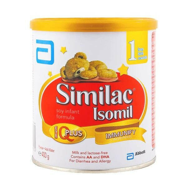 Abbott Similac Isomil (Soy Infant Formula), 400g