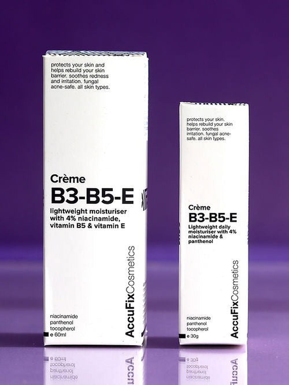 AccuFixCosmetics Crème B3-B5-E with 4% niacinamide