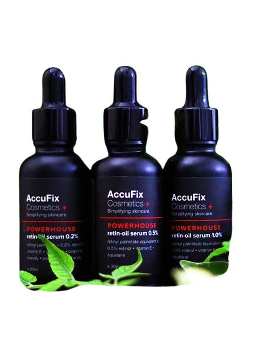 AccuFixCosmetics Retin-oil Serum 0.2%-1.0% | Best Retinol Serum