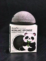 AccuFix Cosmetics Bamboo Charcoal Konjac Sponge