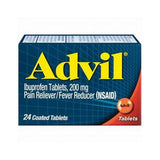 Advil Ibuprofen 200mg 24 Capsules