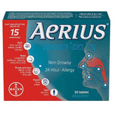 Aerius Allergy - Non-Drowsy - 24 hour - 50s