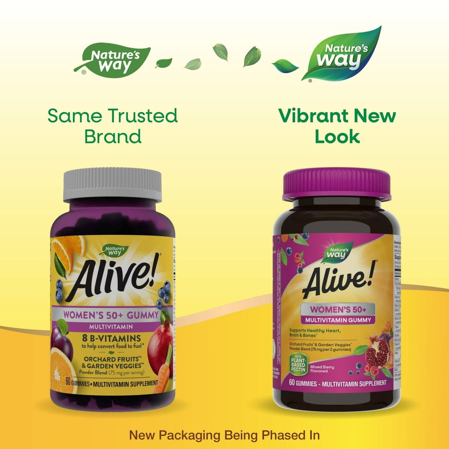 Alive! Women’s Multivitamins with 8 B-Vitamins 60 Gummies