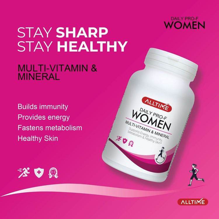 AllTime Daily Pro-F Women Multivitamin & Mineral, 30Ct