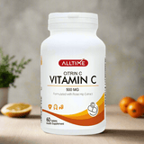 Alltime Citrin C (Vitamin C 500mg with Rose Hip Extract), 60 Ct