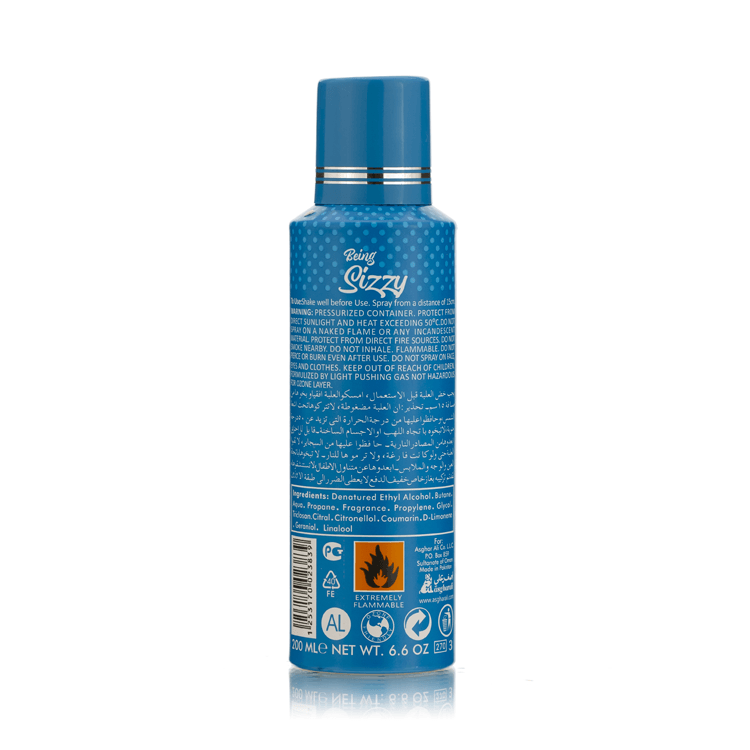 Asghar Ali Being Sizzy Body Spray For Him - 200ml