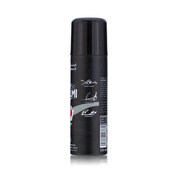 Asghar Ali Zalmi Black Sport Body Spray - 200ml