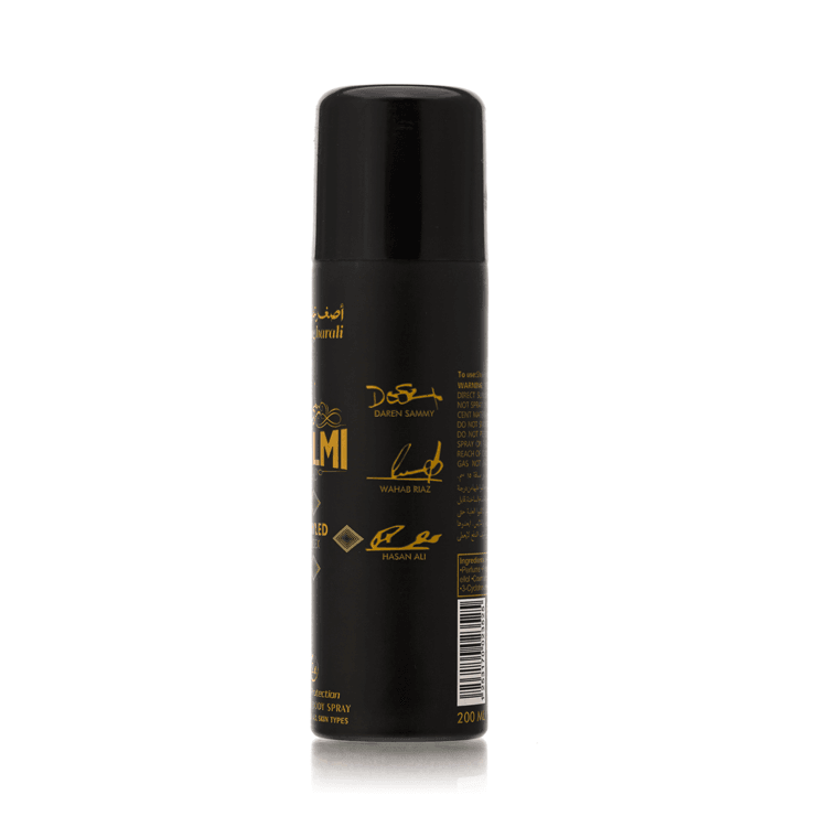 Asghar Ali Zalmi Body Spray - Bowled Unisex 200ml
