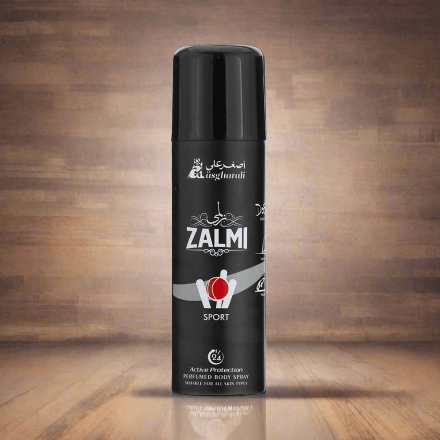 Asghar Ali Zalmi Black Sport Body Spray - 200ml