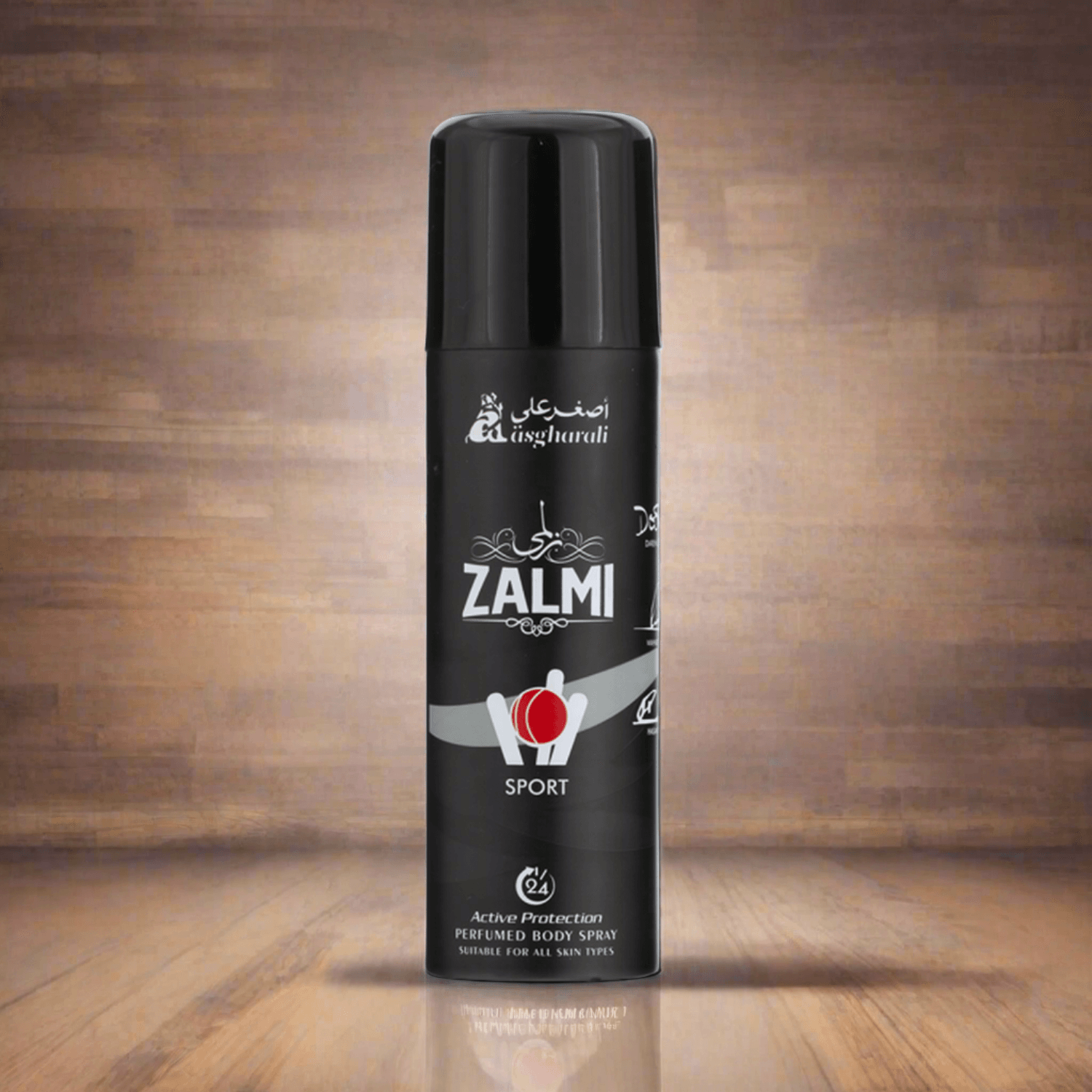Asghar Ali Zalmi Black Sport Body Spray - 200ml