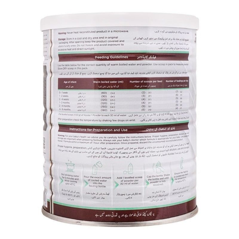 Azolac 1 Infant Formula, 400g - Azon
