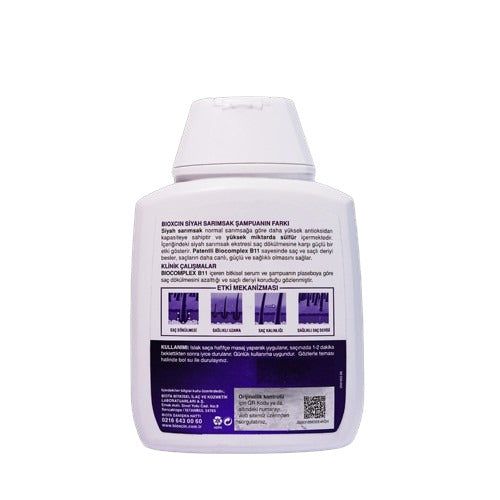 Bioxcin Black Garlic Shampoo 300Ml