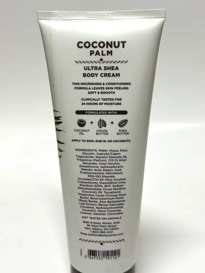 Bath & Body Coconut Palm Body Cream 226G