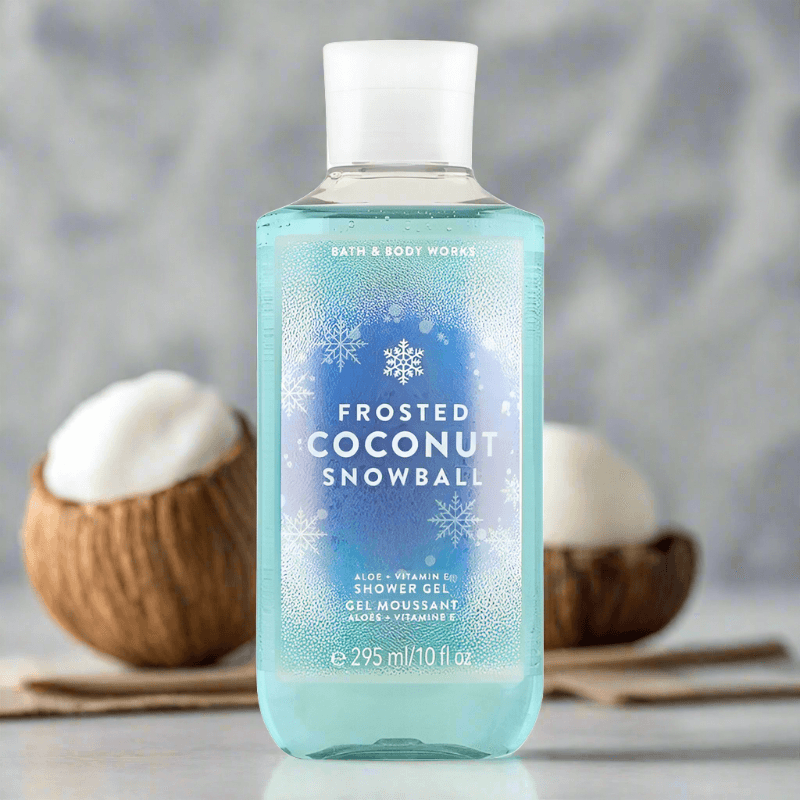 Bath & Body Frosted Coconut Snowball Shower Gel 295Ml