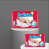 Bebem Baby Diaper Size 2 (Mini), 36 Ct