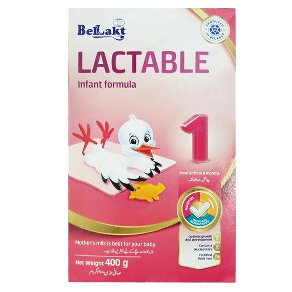 Bellakt Lactable 1 Infant Formula, 400g