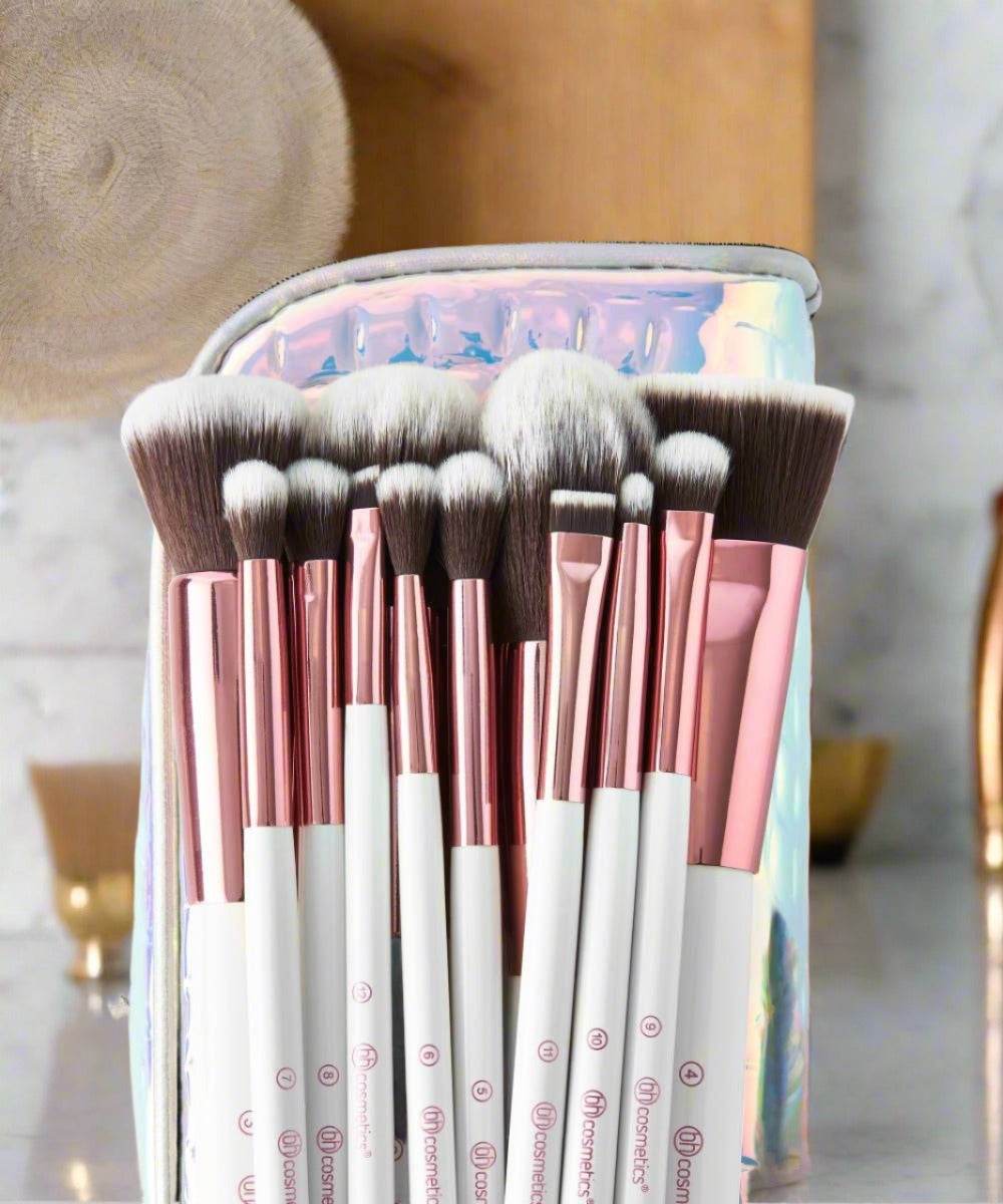 Bh Cosmetics Crystal Quartz 12 Piece Brush Set