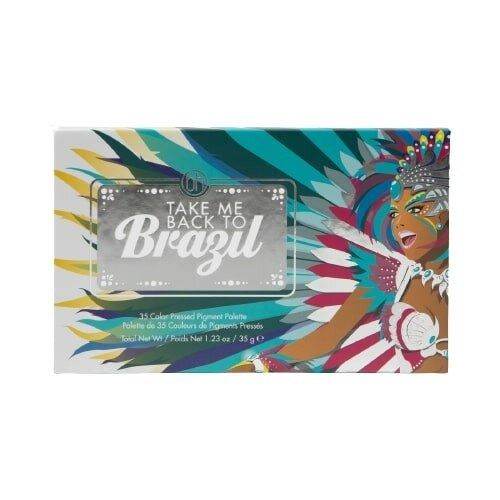 Bh Cosmetics Take Me Back To Brazil 35 Color Presed Pigment Eyeshadow Palette