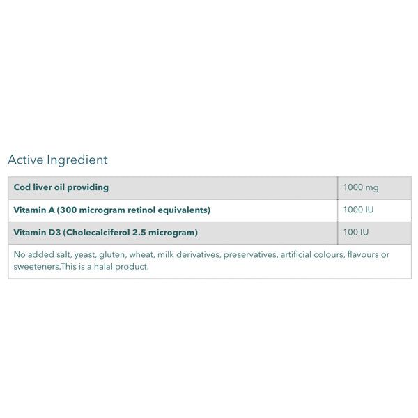 Blackmores Cod Liver Oil