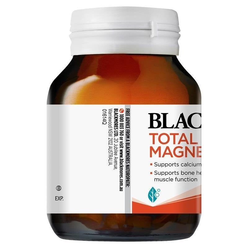 Blackmores Total Calcium Magnesium + D3, 60 Ct