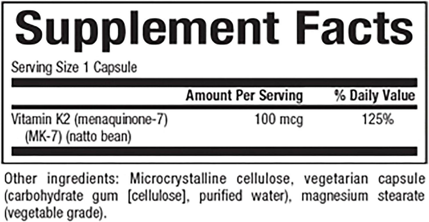 Bundle Pack - Natural Factors Vitamin K2 60 Ct