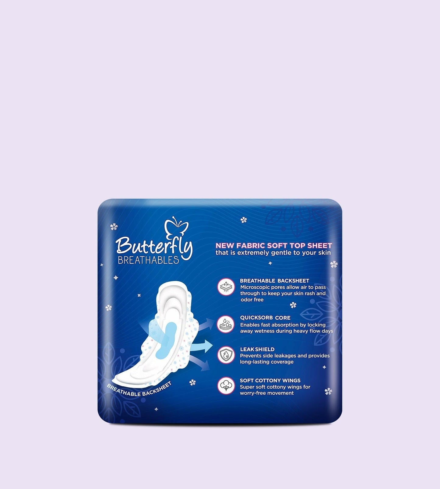 Butterfly Breathable Maxi Thick (Extra Long), 8 Ct