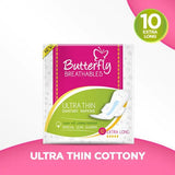 Butterfly Breathable Ultra Thin (Extra Long), 10 Ct