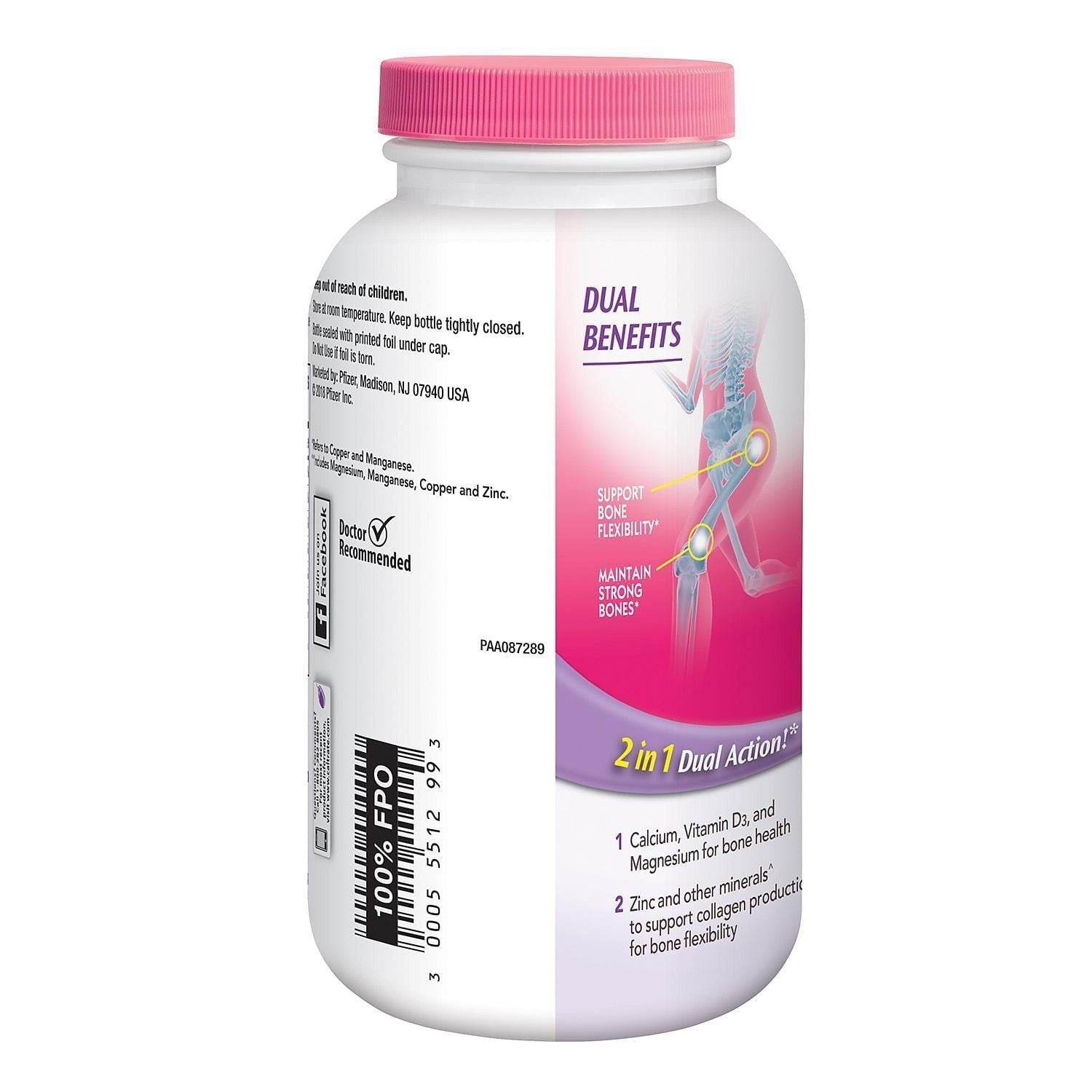 Caltrate Bone Health Advanced Calcium Supplement 600+D3 320Ct