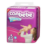 Canbebe Comfort Dry Diapers Size 5 (Junior), 28 Ct