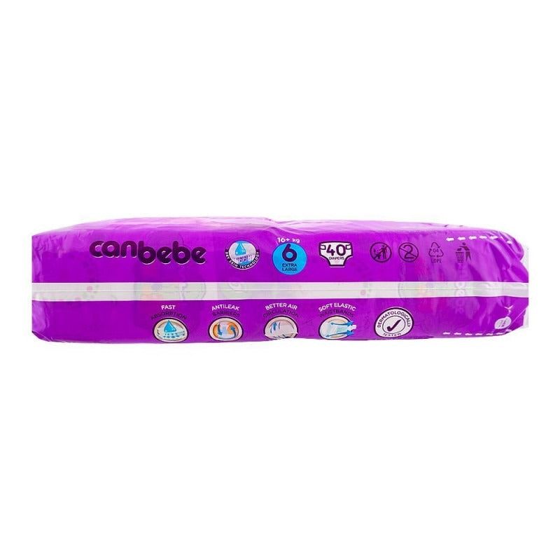 Canbebe Diapers Size 6 (Extra Large), 40 Ct