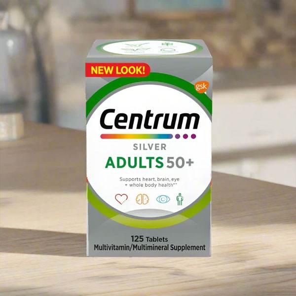 Centrum Silver Adults 50+, 125 Ct
