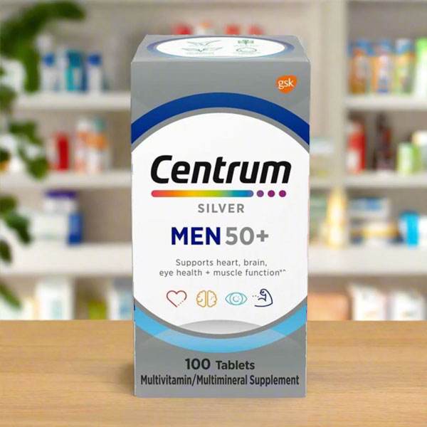 Centrum Silver Men 50+ 100 Tablets