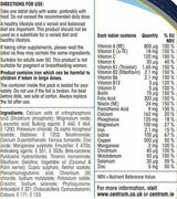 Centrum Advance 50+ 100ct UK Imported