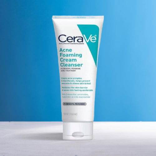 CeraVe Acne Foaming Cream Cleanser, 150ml