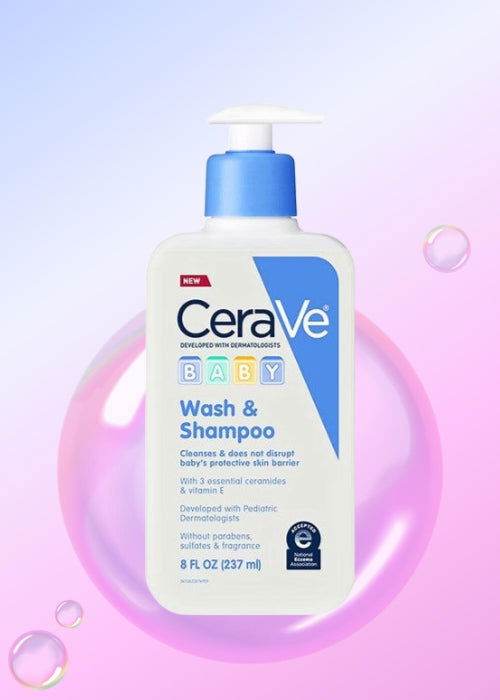 CeraVe Baby Wash & Shampoo, 237ml