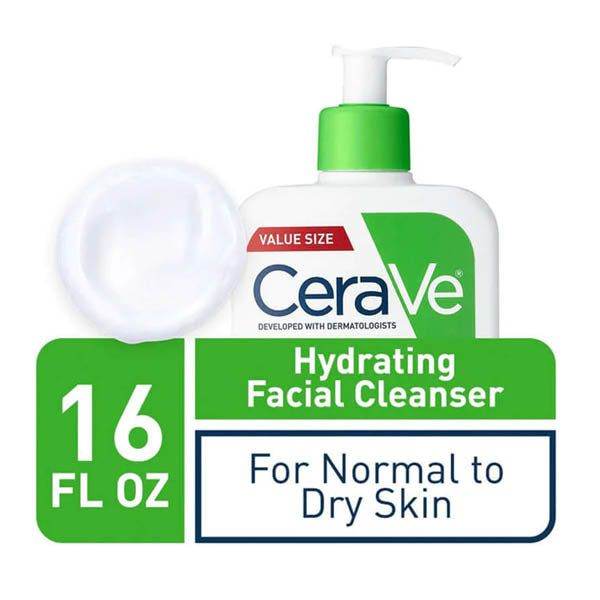 Cerave Hydrating Facial Cleanser For Normal To Dry Skin 473Ml