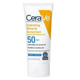 Cerave Haydrating Mineral Sunscreen Broad Spectrum Spf 50 Face 75Ml